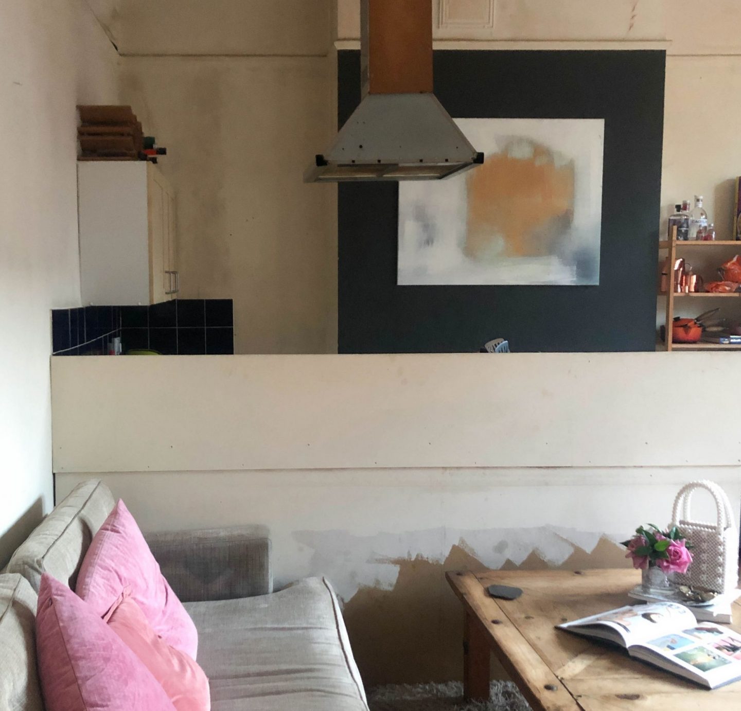 Home Revamp <br> Kitchen/Living Room - Before & After